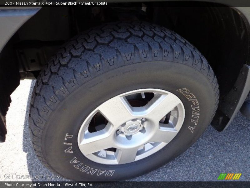 Super Black / Steel/Graphite 2007 Nissan Xterra X 4x4