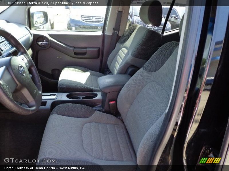 Super Black / Steel/Graphite 2007 Nissan Xterra X 4x4
