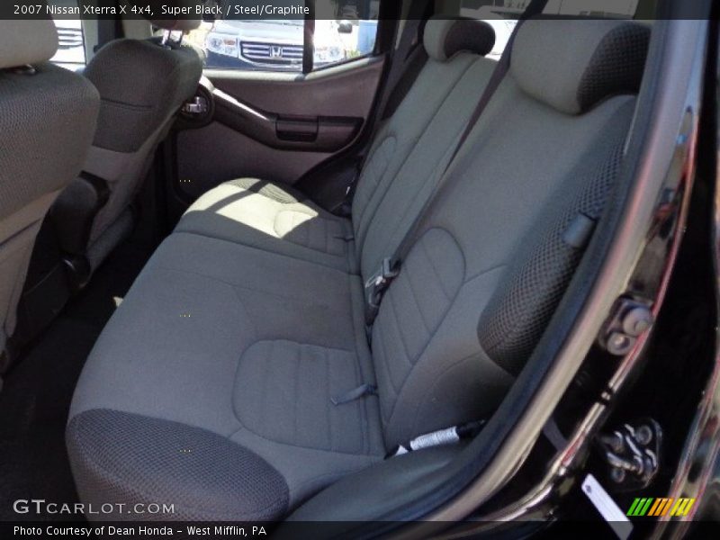 Super Black / Steel/Graphite 2007 Nissan Xterra X 4x4