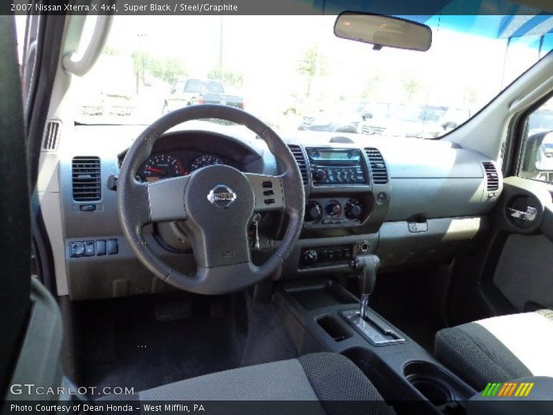 Super Black / Steel/Graphite 2007 Nissan Xterra X 4x4