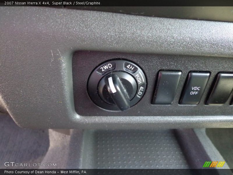 Super Black / Steel/Graphite 2007 Nissan Xterra X 4x4