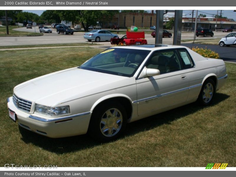 White Diamond / Neutral Shale 2000 Cadillac Eldorado ESC