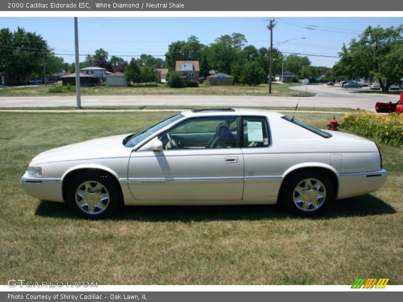 White Diamond / Neutral Shale 2000 Cadillac Eldorado ESC