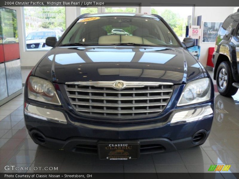 Midnight Blue Pearl / Light Taupe 2004 Chrysler Pacifica