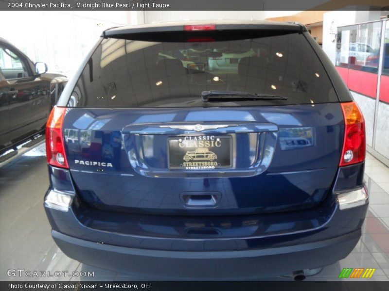 Midnight Blue Pearl / Light Taupe 2004 Chrysler Pacifica