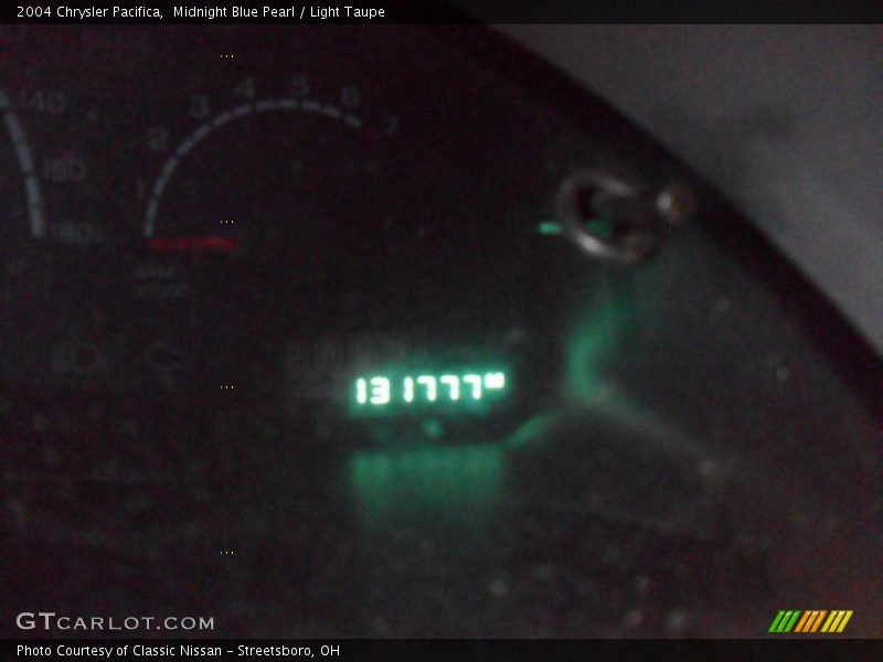 Midnight Blue Pearl / Light Taupe 2004 Chrysler Pacifica