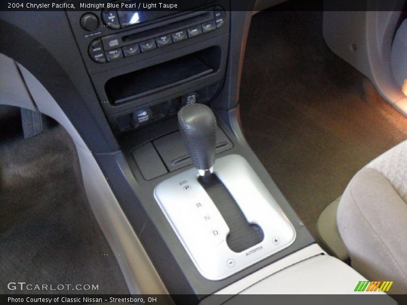 Midnight Blue Pearl / Light Taupe 2004 Chrysler Pacifica