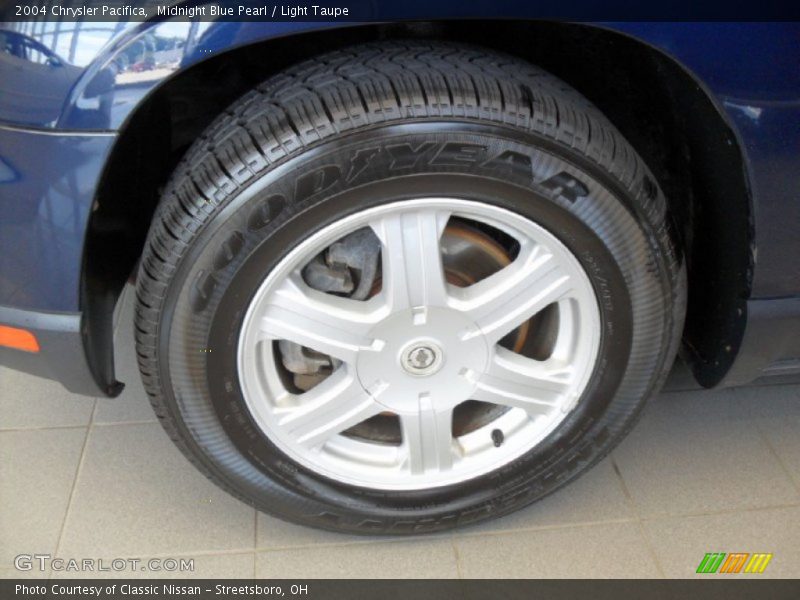 Midnight Blue Pearl / Light Taupe 2004 Chrysler Pacifica