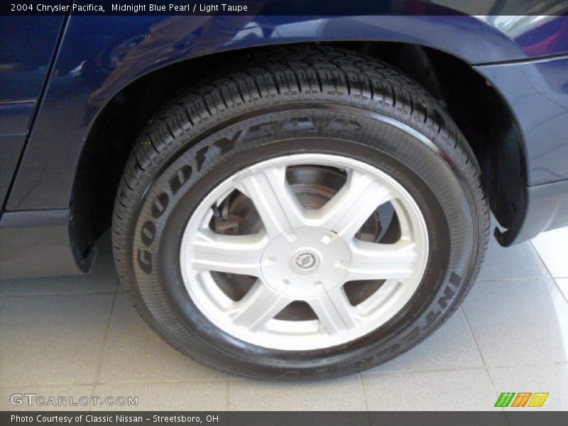 Midnight Blue Pearl / Light Taupe 2004 Chrysler Pacifica