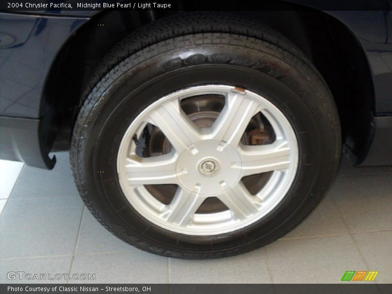 Midnight Blue Pearl / Light Taupe 2004 Chrysler Pacifica