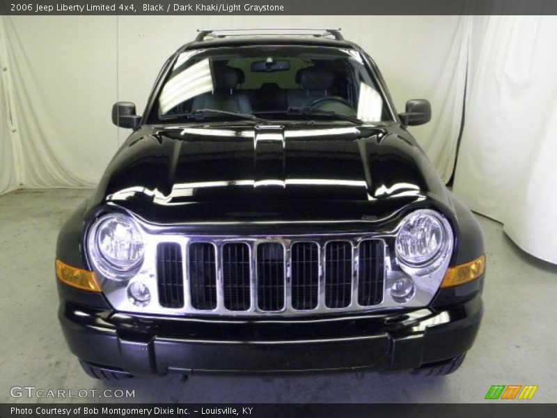 Black / Dark Khaki/Light Graystone 2006 Jeep Liberty Limited 4x4