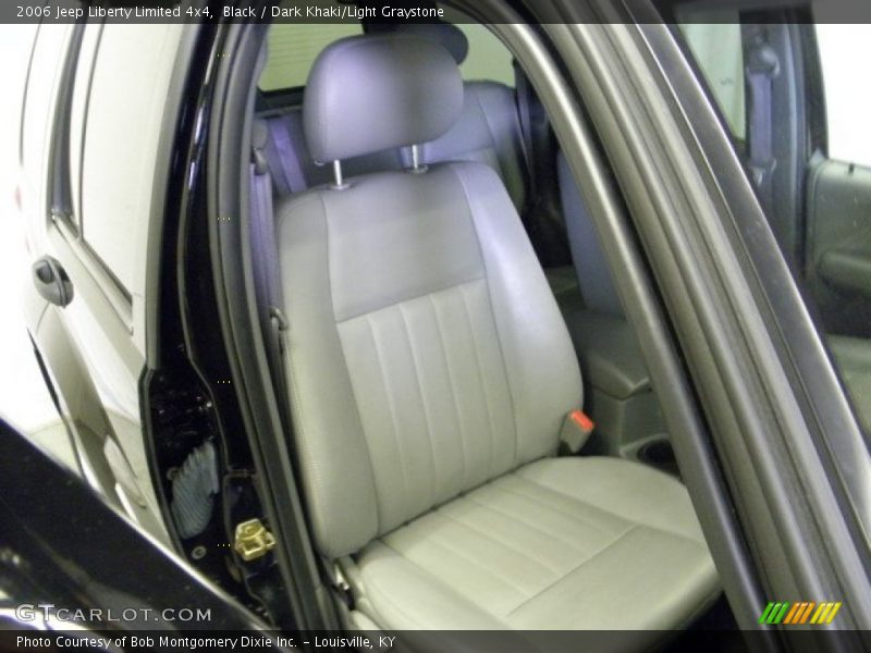 Black / Dark Khaki/Light Graystone 2006 Jeep Liberty Limited 4x4