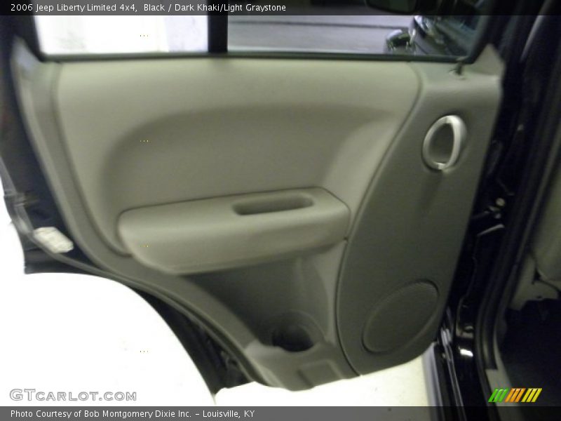 Black / Dark Khaki/Light Graystone 2006 Jeep Liberty Limited 4x4