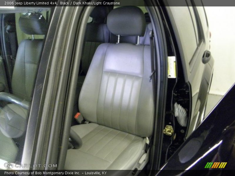 Black / Dark Khaki/Light Graystone 2006 Jeep Liberty Limited 4x4