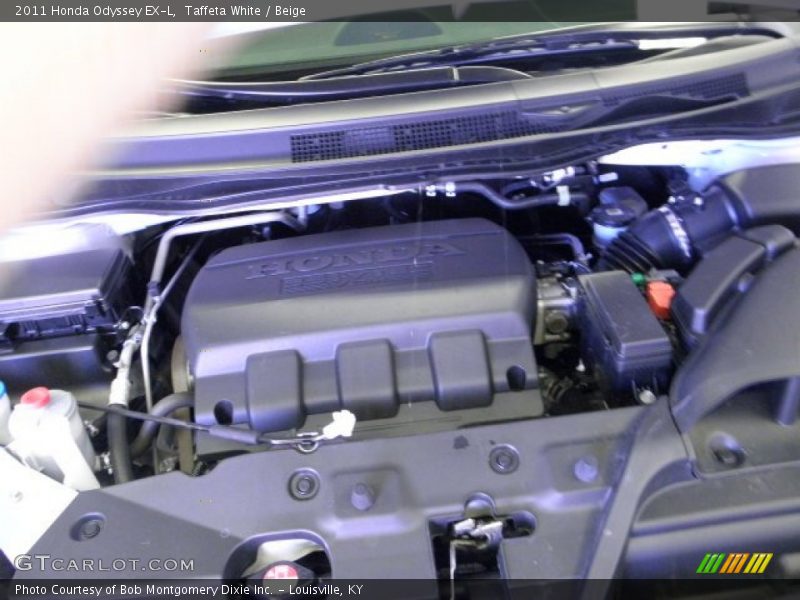 Taffeta White / Beige 2011 Honda Odyssey EX-L