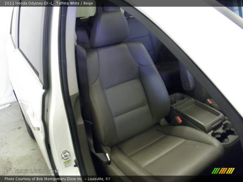 Taffeta White / Beige 2011 Honda Odyssey EX-L