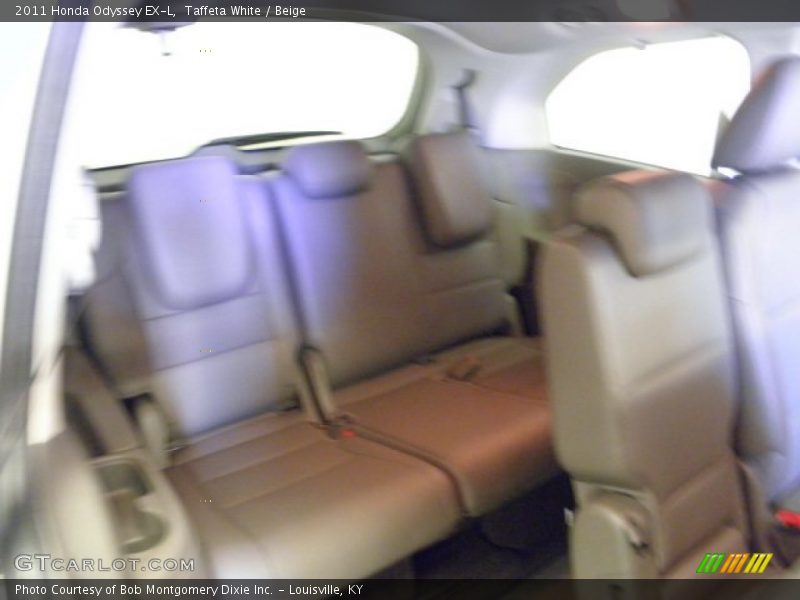 Taffeta White / Beige 2011 Honda Odyssey EX-L