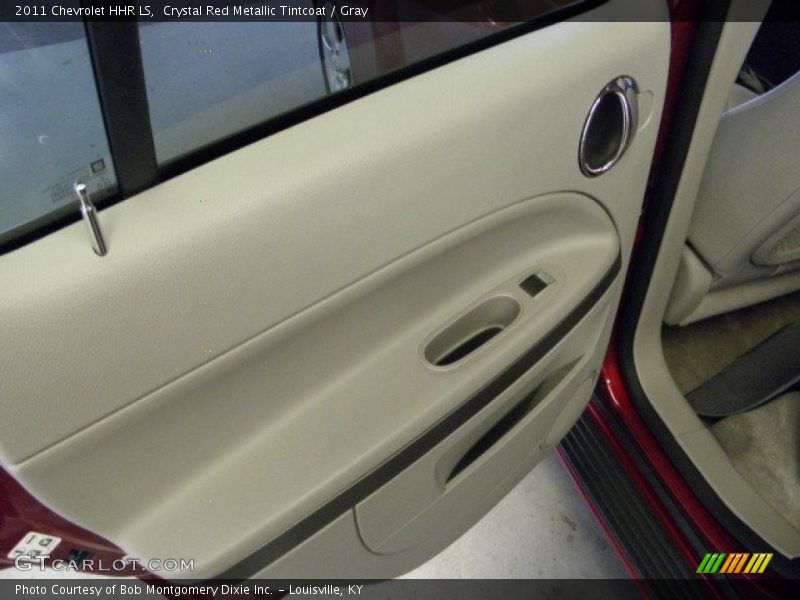 Crystal Red Metallic Tintcoat / Gray 2011 Chevrolet HHR LS