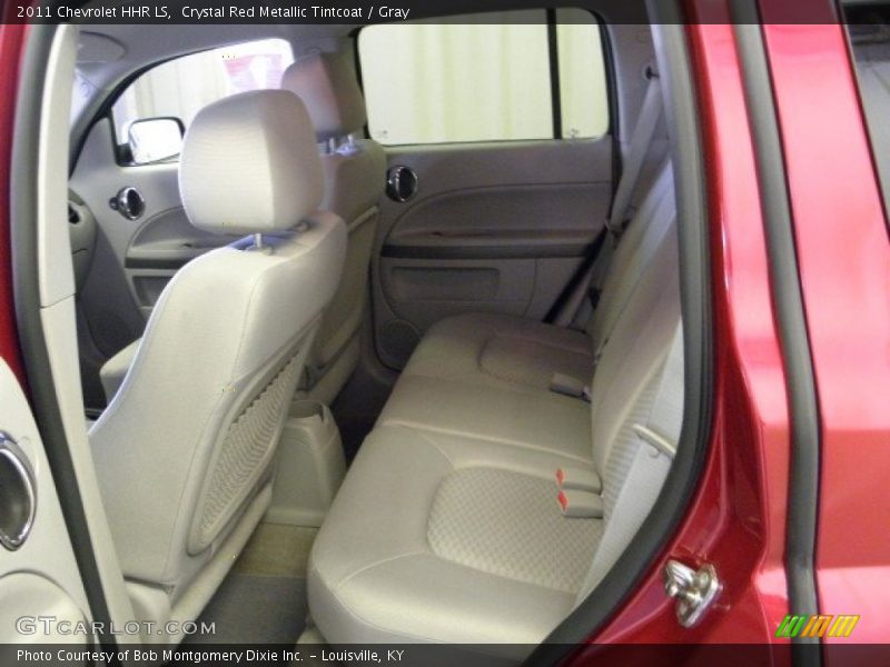 Crystal Red Metallic Tintcoat / Gray 2011 Chevrolet HHR LS