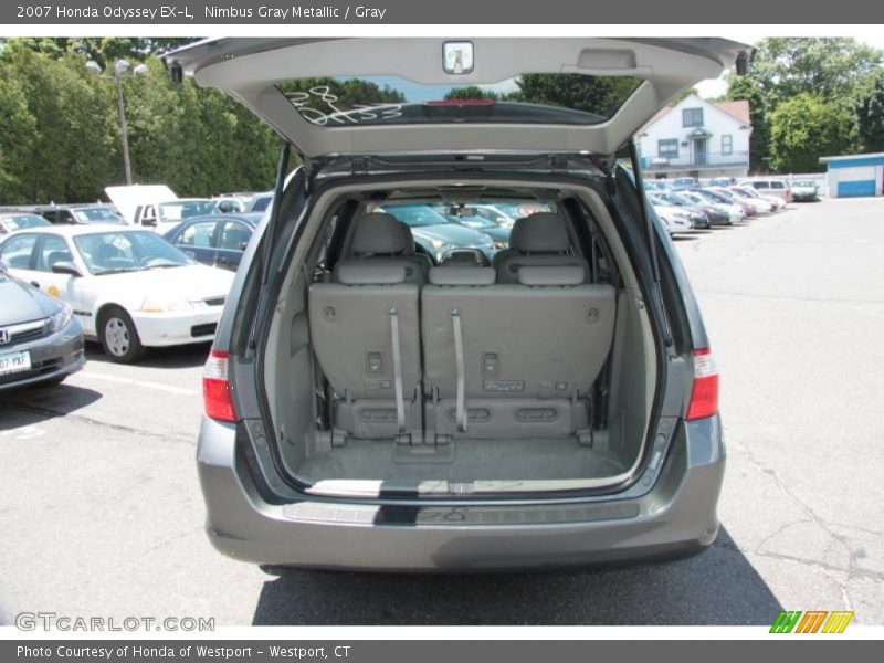 Nimbus Gray Metallic / Gray 2007 Honda Odyssey EX-L