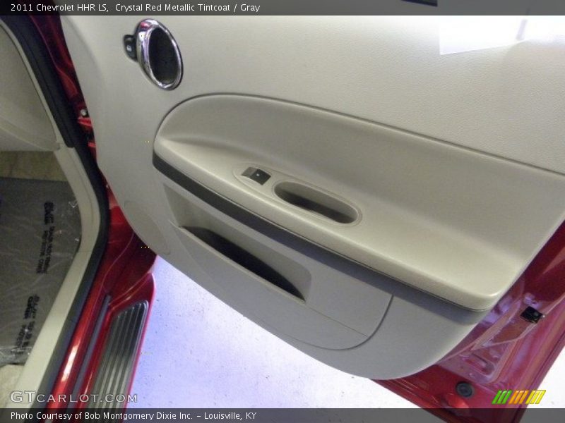 Crystal Red Metallic Tintcoat / Gray 2011 Chevrolet HHR LS