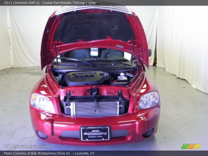 Crystal Red Metallic Tintcoat / Gray 2011 Chevrolet HHR LS