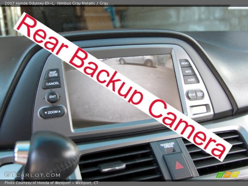 Nimbus Gray Metallic / Gray 2007 Honda Odyssey EX-L