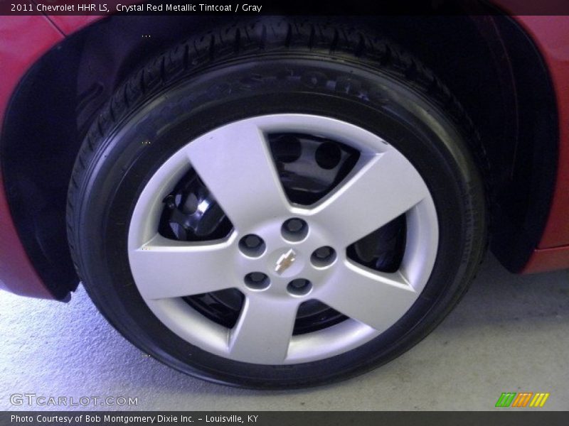 Crystal Red Metallic Tintcoat / Gray 2011 Chevrolet HHR LS