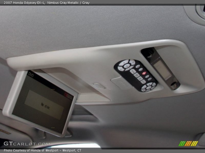 Nimbus Gray Metallic / Gray 2007 Honda Odyssey EX-L