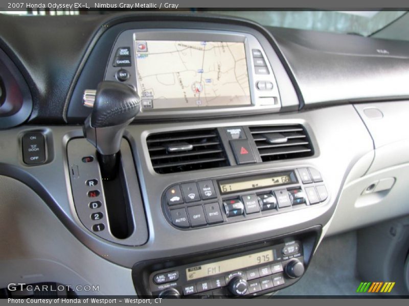 Nimbus Gray Metallic / Gray 2007 Honda Odyssey EX-L