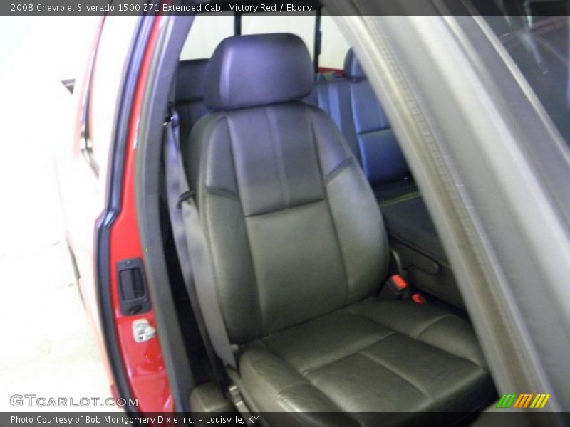 Victory Red / Ebony 2008 Chevrolet Silverado 1500 Z71 Extended Cab