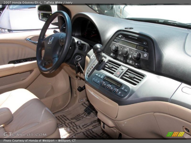 Taffeta White / Ivory 2007 Honda Odyssey EX-L