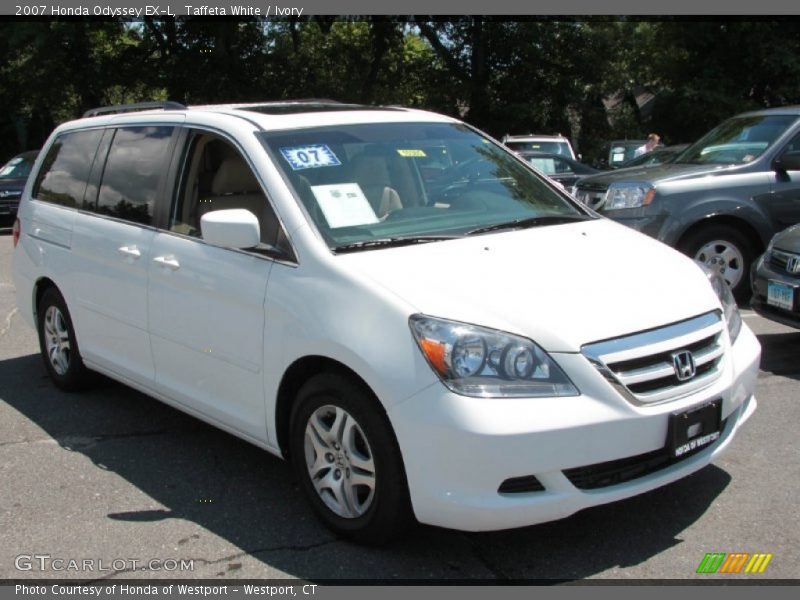 Taffeta White / Ivory 2007 Honda Odyssey EX-L