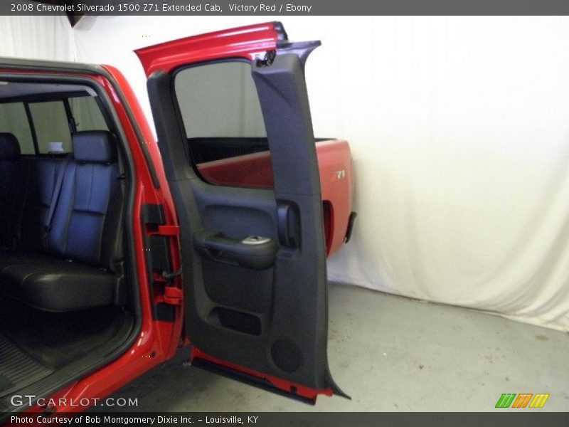 Victory Red / Ebony 2008 Chevrolet Silverado 1500 Z71 Extended Cab