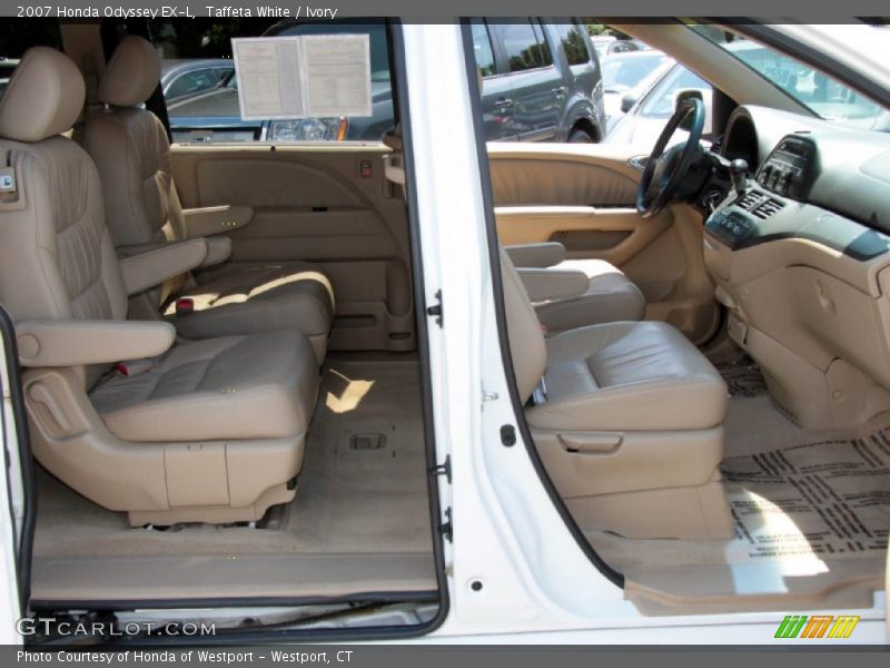 Taffeta White / Ivory 2007 Honda Odyssey EX-L