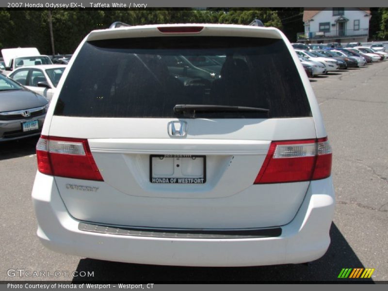 Taffeta White / Ivory 2007 Honda Odyssey EX-L