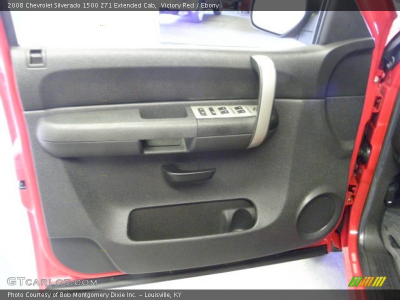 Victory Red / Ebony 2008 Chevrolet Silverado 1500 Z71 Extended Cab
