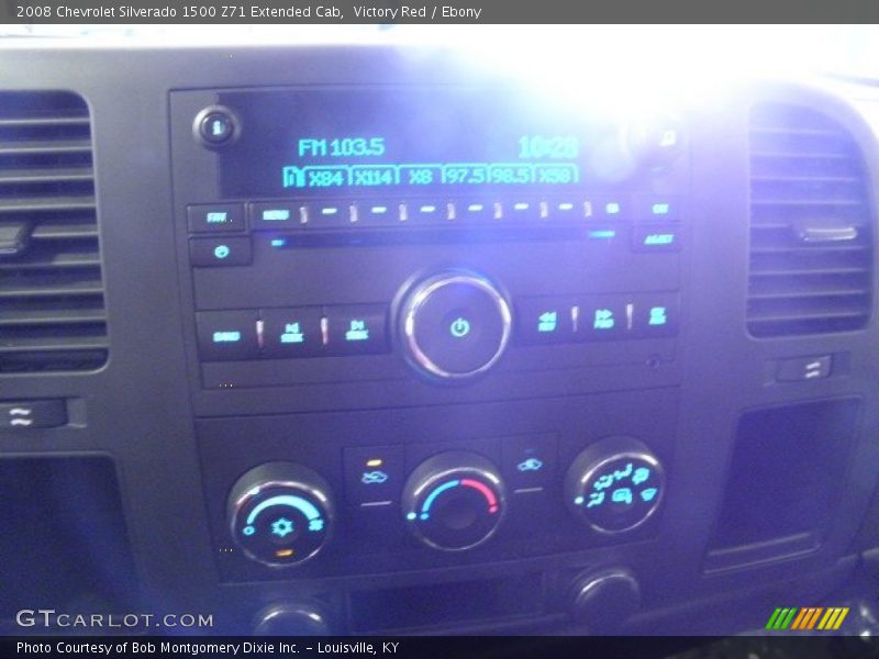 Victory Red / Ebony 2008 Chevrolet Silverado 1500 Z71 Extended Cab