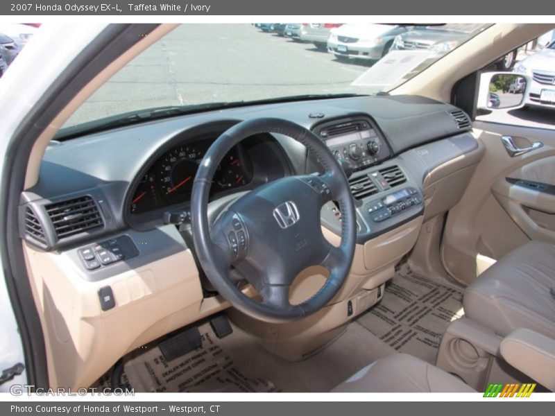 Taffeta White / Ivory 2007 Honda Odyssey EX-L