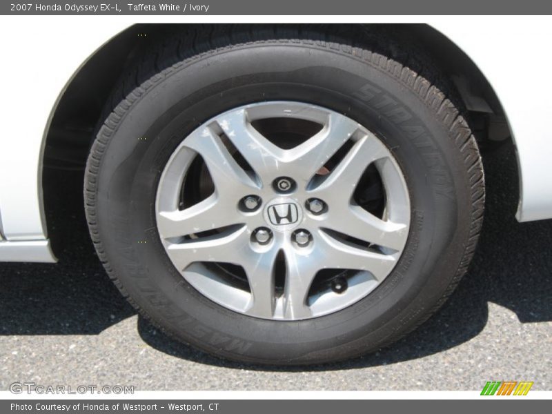 Taffeta White / Ivory 2007 Honda Odyssey EX-L
