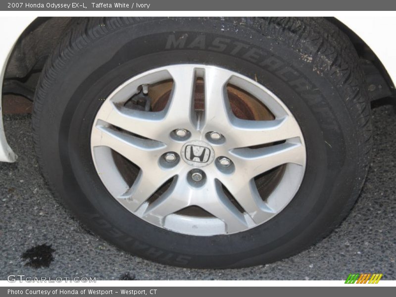 Taffeta White / Ivory 2007 Honda Odyssey EX-L