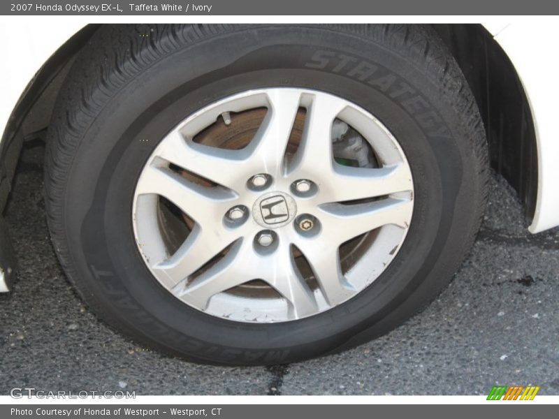 Taffeta White / Ivory 2007 Honda Odyssey EX-L