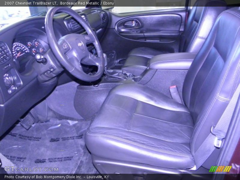 Bordeaux Red Metallic / Ebony 2007 Chevrolet TrailBlazer LT