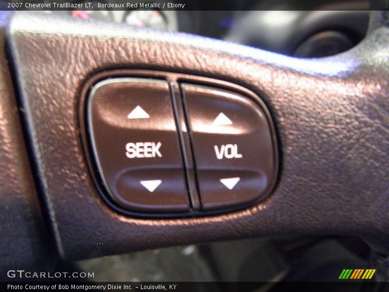 Bordeaux Red Metallic / Ebony 2007 Chevrolet TrailBlazer LT