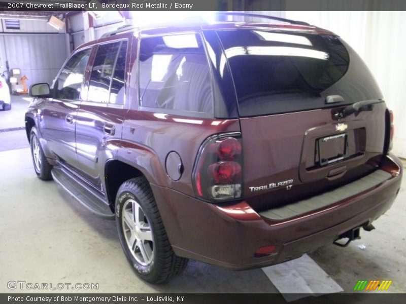 Bordeaux Red Metallic / Ebony 2007 Chevrolet TrailBlazer LT