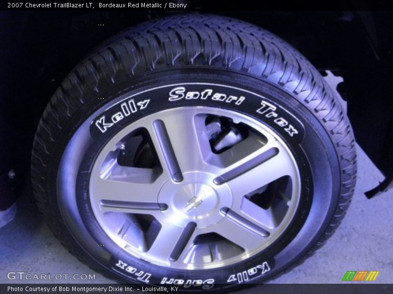 Bordeaux Red Metallic / Ebony 2007 Chevrolet TrailBlazer LT