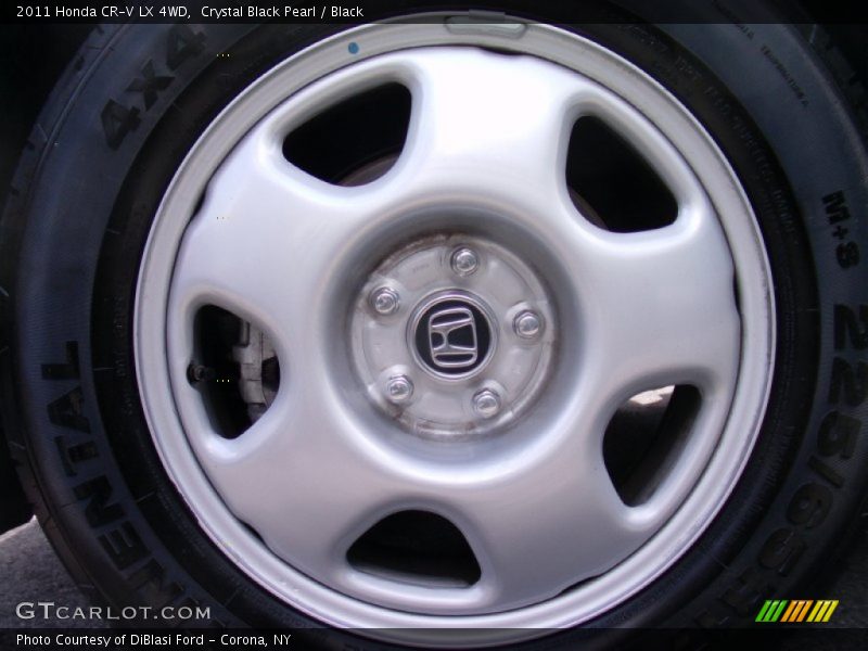 Crystal Black Pearl / Black 2011 Honda CR-V LX 4WD