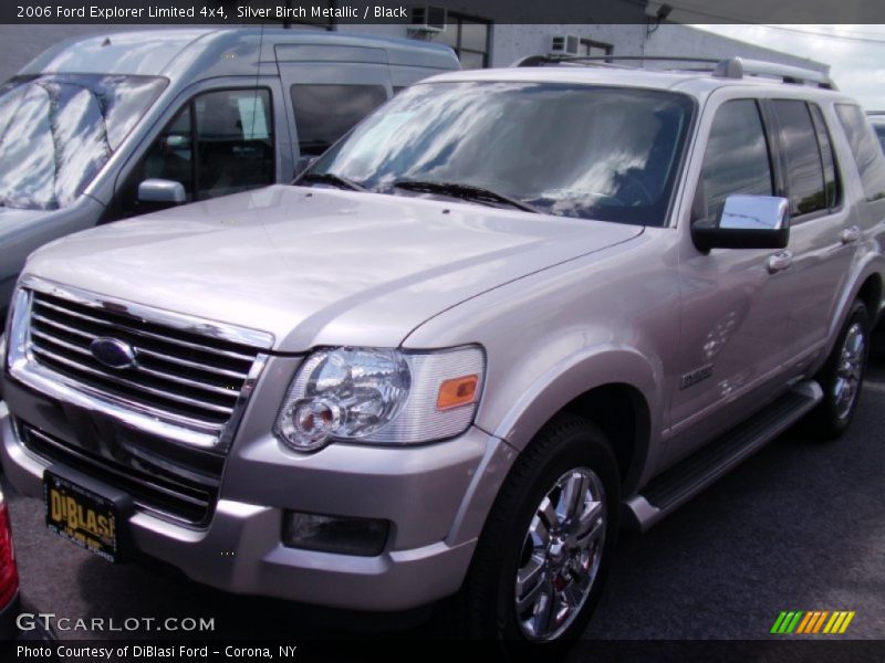 Silver Birch Metallic / Black 2006 Ford Explorer Limited 4x4