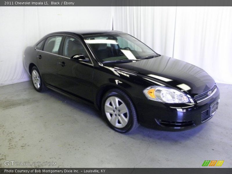 Black / Ebony 2011 Chevrolet Impala LS
