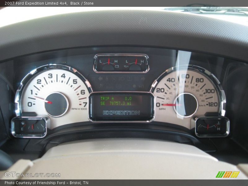 Black / Stone 2007 Ford Expedition Limited 4x4